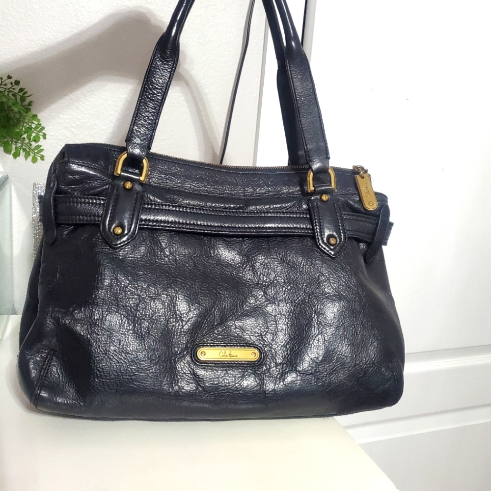 Cole Haan Large Blach Shoulder Bag View 4